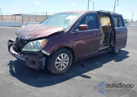 2008 Honda Odyssey Ex-L z USA, uszkodzony, nr VIN 5FNRL38708B018674